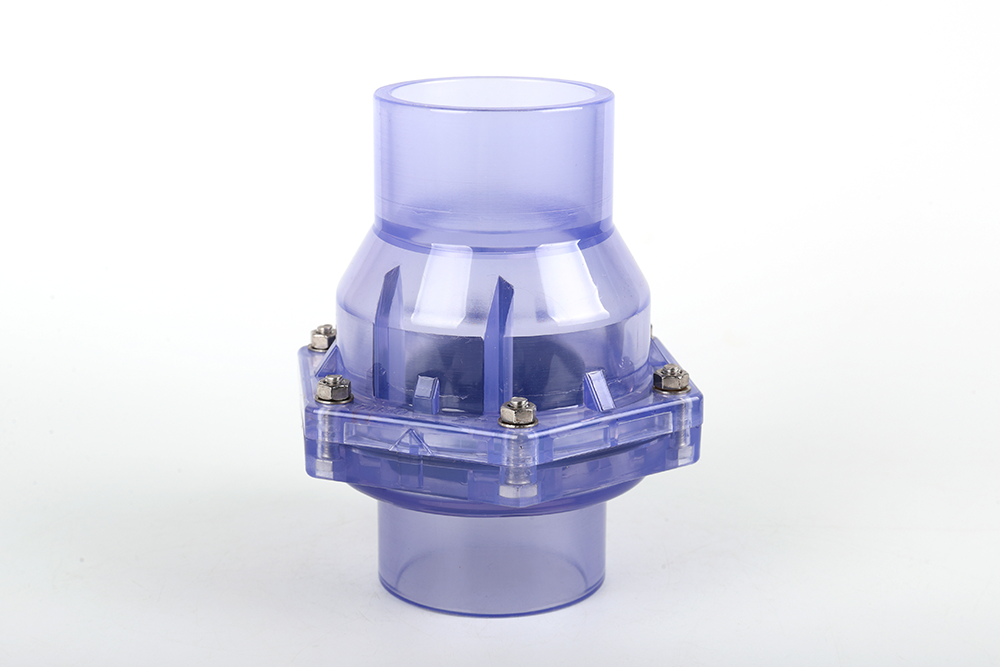 长泰透明翻板式止回阀